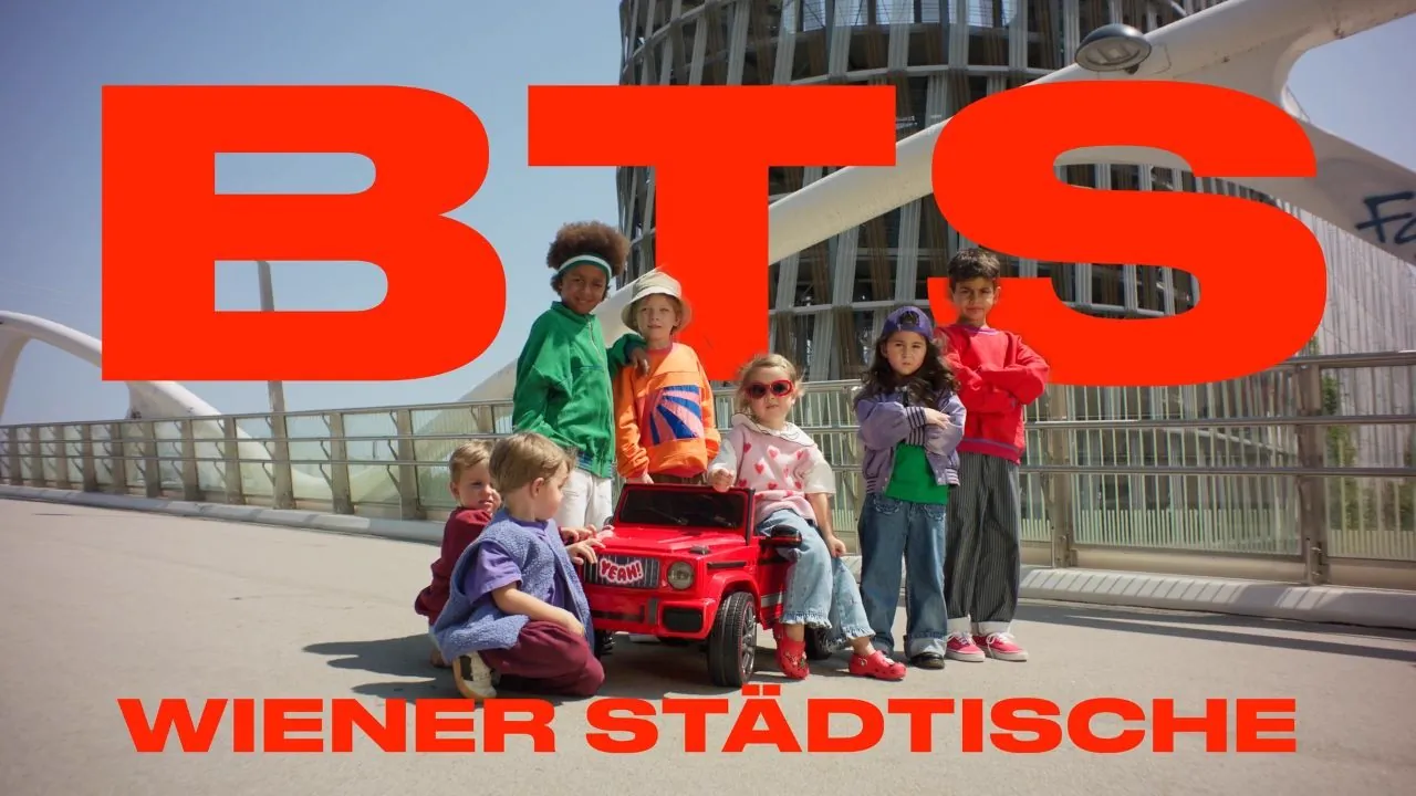 Behind the Scenes beim Werbedreh der Wiener Städtischen